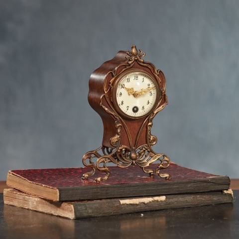 Art Nouveau Style Clock
