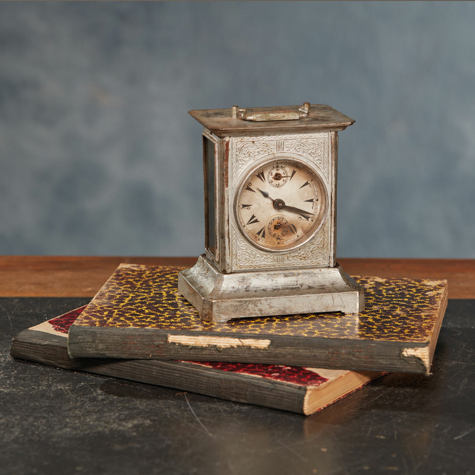 Ottoman Table Clock / Nickel