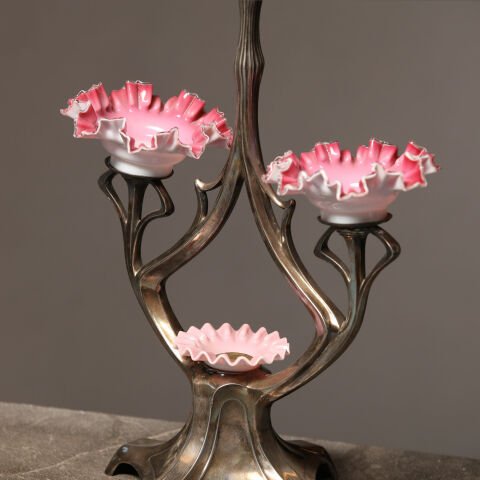Art Nouveau Şamdan